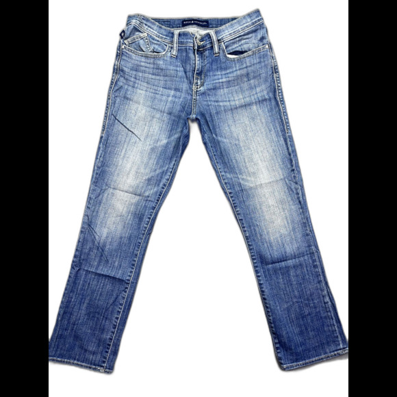 Rock &‎ Republic Slim Straight Jeans Womens Size 8 Light Wash Blue Flap Pocket - Picture 1 of 14